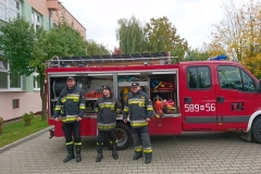 Wizyta strażaków w naszym przedszkolu (7)