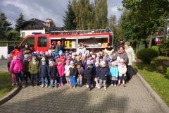 Wizyta strażaków w naszym przedszkolu (9)